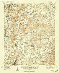Download a high-resolution, GPS-compatible USGS topo map for Calhoun, GA (1951 edition)