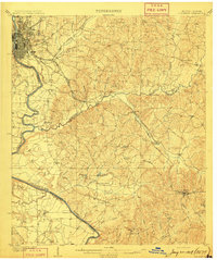 1908 Map of Columbus