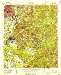Download a high-resolution, GPS-compatible USGS topo map for Columbus, GA (1954 edition)