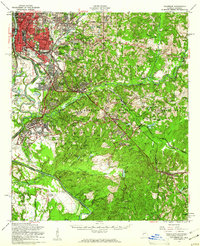 Download a high-resolution, GPS-compatible USGS topo map for Columbus, GA (1961 edition)