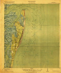 1918 Map of Cumberland Island