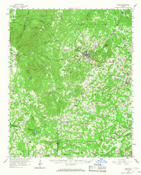 Download a high-resolution, GPS-compatible USGS topo map for Dallas, GA (1968 edition)