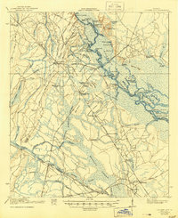 1920 Map of Everett City, 1944 Print