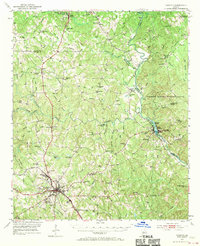 Download a high-resolution, GPS-compatible USGS topo map for Forsyth, GA (1970 edition)