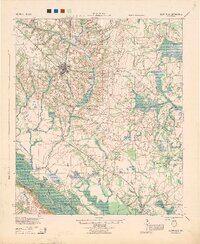 1944 Map of Glennville