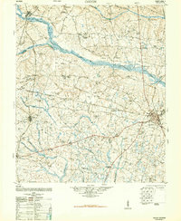 Download a high-resolution, GPS-compatible USGS topo map for Gough, GA (1948 edition)