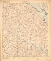 1920 Map of Barnwell County, SC