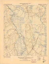 1920 Map of Hardeeville