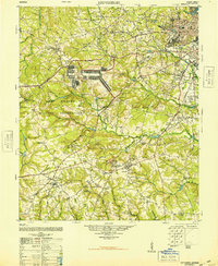 1948 Map of Hephzibah