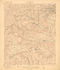 1922 Map of Hephzibah