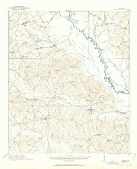 1916 Map of Irwinton, 1963 Print