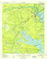 Download a high-resolution, GPS-compatible USGS topo map for Limerick, GA (1950 edition)