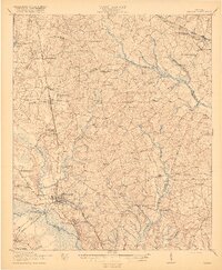 1920 Map of Millen