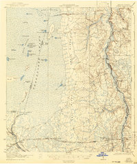 1942 Map of Moniac