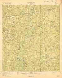 1918 Map of Nahunta
