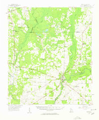 Download a high-resolution, GPS-compatible USGS topo map for Newton, GA (1958 edition)