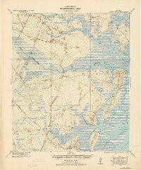 1920 Map of Sapelo River