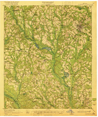 1920 Map of Statesboro