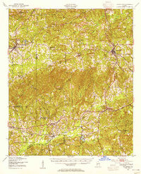 Download a high-resolution, GPS-compatible USGS topo map for Talbotton, GA (1955 edition)