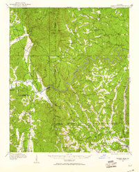 Download a high-resolution, GPS-compatible USGS topo map for Talking Rock, GA (1960 edition)