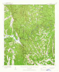 Download a high-resolution, GPS-compatible USGS topo map for Talking Rock, GA (1966 edition)