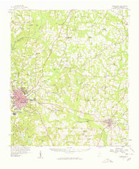 Download a high-resolution, GPS-compatible USGS topo map for Thomasville, GA (1959 edition)