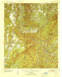 Download a high-resolution, GPS-compatible USGS topo map for Waleska, GA (1950 edition)