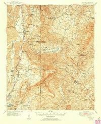 Download a high-resolution, GPS-compatible USGS topo map for Waleska, GA (1950 edition)