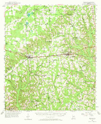 preview thumbnail of historical topo map of Whigham, GA in 1955