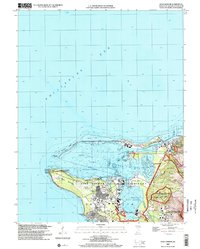 2000 Map of Apra Harbor, 2002 Print