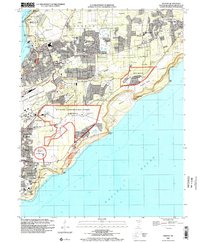2000 Map of Dededo, 2002 Print