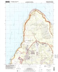 2000 Map of Ritidian Point, 2002 Print