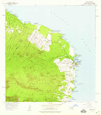 Download a high-resolution, GPS-compatible USGS topo map for Hana, HI (1959 edition)