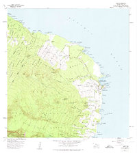 Download a high-resolution, GPS-compatible USGS topo map for Hana, HI (1974 edition)