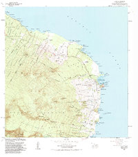 Download a high-resolution, GPS-compatible USGS topo map for Hana, HI (1984 edition)