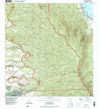 Download a high-resolution, GPS-compatible USGS topo map for Hauula, HI (2001 edition)