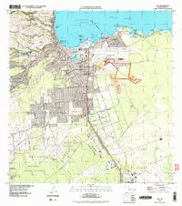 preview thumbnail of historical topo map of Hilo, HI in 1995