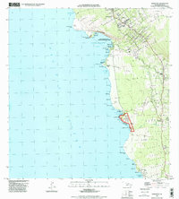 preview thumbnail of historical topo map of Hawaii County, HI in 1996