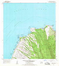 preview thumbnail of historical topo map of Maui County, HI in 1956