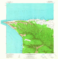 preview thumbnail of historical topo map of Honolulu County, HI in 1964