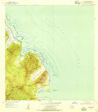 preview thumbnail of historical topo map of Honolulu County, HI in 1954