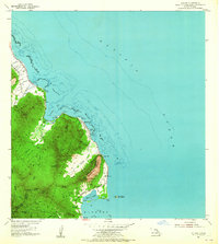 preview thumbnail of historical topo map of Honolulu County, HI in 1954