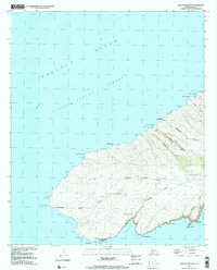 preview thumbnail of historical topo map of Maui County, HI in 1991