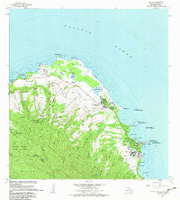 Download a high-resolution, GPS-compatible USGS topo map for Kahuku, HI (1983 edition)