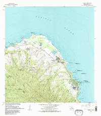 Download a high-resolution, GPS-compatible USGS topo map for Kahuku, HI (1983 edition)