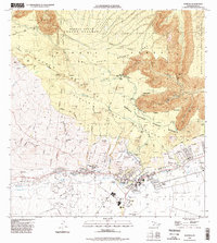 preview thumbnail of historical topo map of Hawaii County, HI in 1995