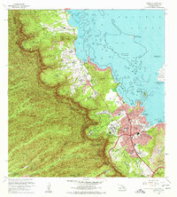 1968 Map of Ahuimanu, HI, 1977 Print