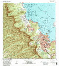 Download a high-resolution, GPS-compatible USGS topo map for Kaneohe, HI (1983 edition)