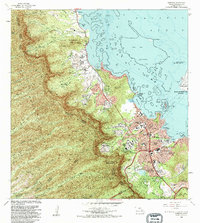Download a high-resolution, GPS-compatible USGS topo map for Kaneohe, HI (1983 edition)