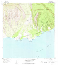 Download a high-resolution, GPS-compatible USGS topo map for Kaupo, HI (1974 edition)